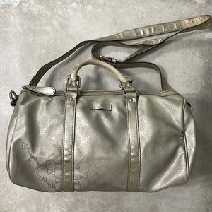 Gucci Monogram Boston Bag